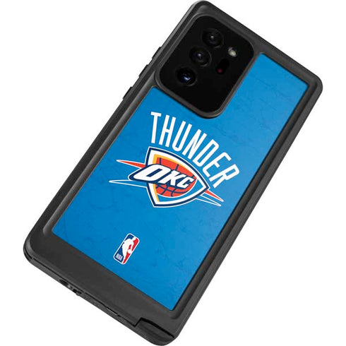 NBA OKC Thunder Distressed Galaxy Note20 Ultra 5G Waterproof Case